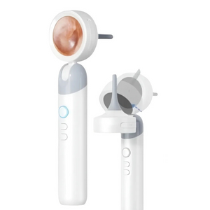 Otoscopio Digital Portátil con Cámara HD y Luz LED | Visualización en Tiempo Real para Oídos, Nariz, Piel y Mascotas | Herramienta Inteligente Recargable con Pantalla