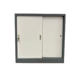 Gabinete Médico Metálico con Puertas Corredizas y Cerradura