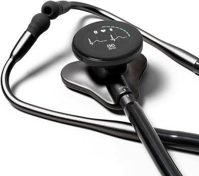 Estetoscopio Digital Eko CORE 500 Matte Black | Tecnología de Precisión con Estilo Sobrio