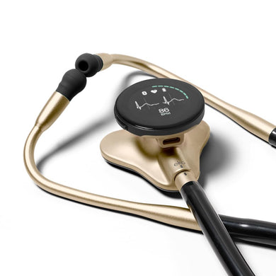 Estetoscopio Digital Eko CORE 500 Champagne | Precisión Clínica con Estilo Profesional
