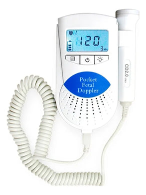 Doppler Fetal Portátil Sonoline B | Pantalla LCD Retroiluminada, Sonda de 2 MHz | Ligero y Preciso para Monitoreo desde las 12 Semanas