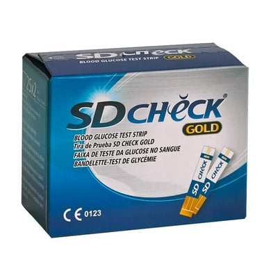Tiras Reactivas SD Check | 50 piezas | Precisión para tu Glucómetro SDS-01GC10