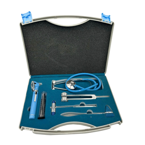 Kit de Diagnóstico Médico Profesional 7 Piezas con Estuche | 8 Colores