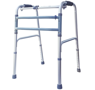 Andadera Caminadora Aluminio Plegable y Ligera Plata Mobicare