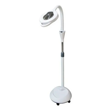 Lupa con Base Pedestal de 180 cm Aumento 8x y 110 Leds