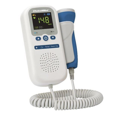Doppler Fetal Choicemed CHC-MD800 | Pantalla LCD a Color, Gráfica FHR y Transductor 3 MHz | Precisión y Portabilidad
