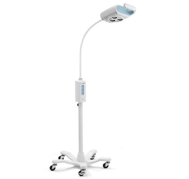 Lámpara de Exploración Welch Allyn GS 600 con Pedestal 44600 | Luz LED de Alta Intensidad y Brazo Articulado