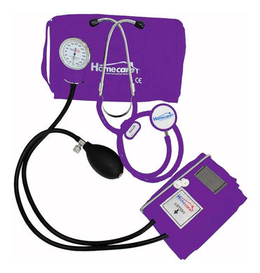 Kit Baumanómetro con Estetoscopio Purpura