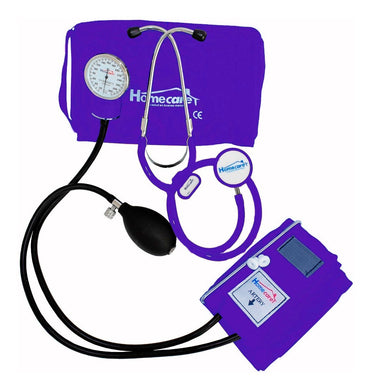 Kit Baumanómetro con Estetoscopio Violet Blue